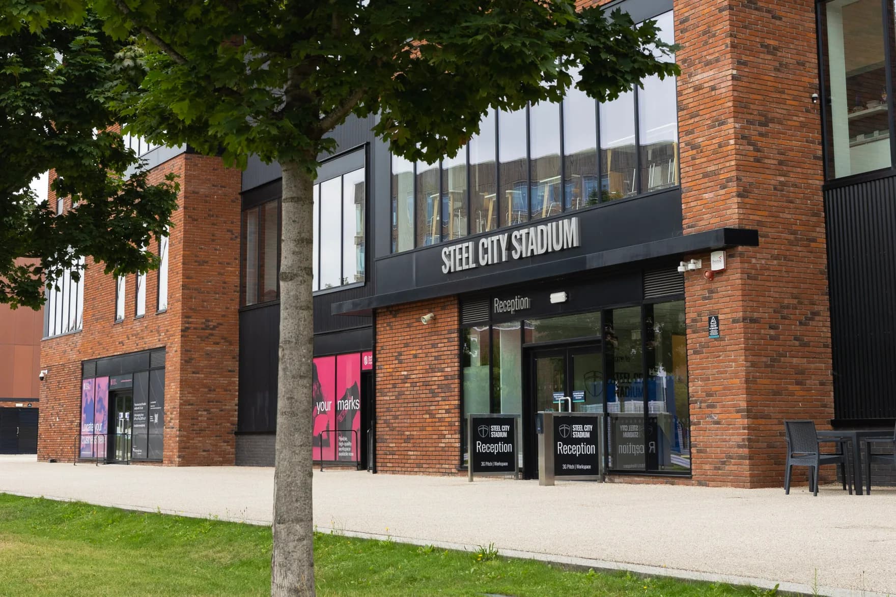 The building we work out of in Sheffield